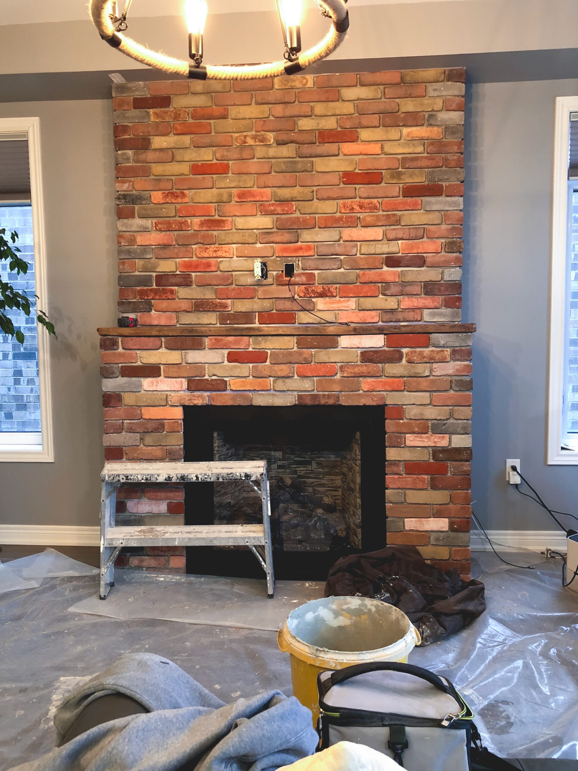 fireplace remodel image